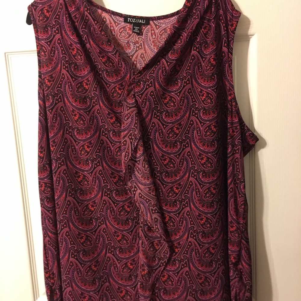 Sleeveless Dressy Shirt